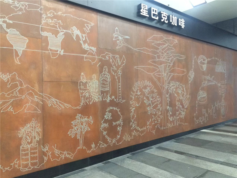 台州耐候钢幕墙